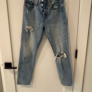 Levi’s Distressed  Jeans
